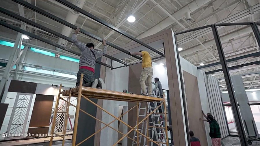 زمان آغاز و پایان غرفه سازی و ورود تجهیزات سنگین